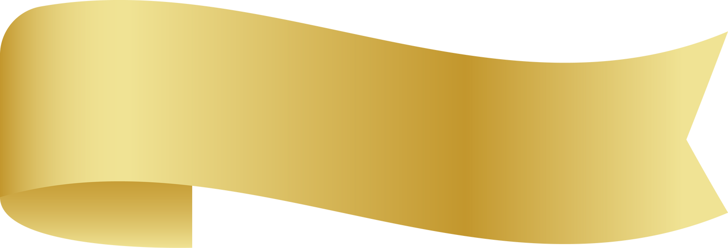 gold ribbon, Luxury golden label  and tag
